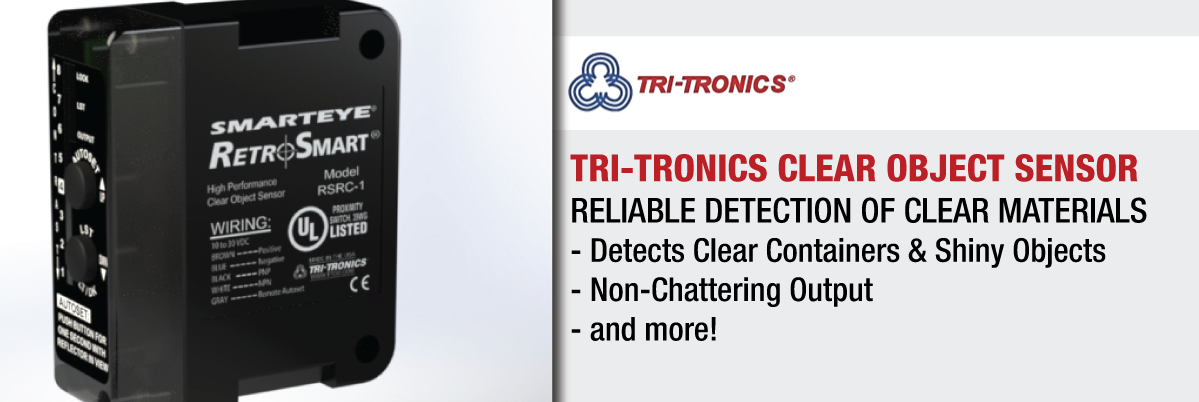 TRI-TRONICS CLEAR OBJECT SENSOR