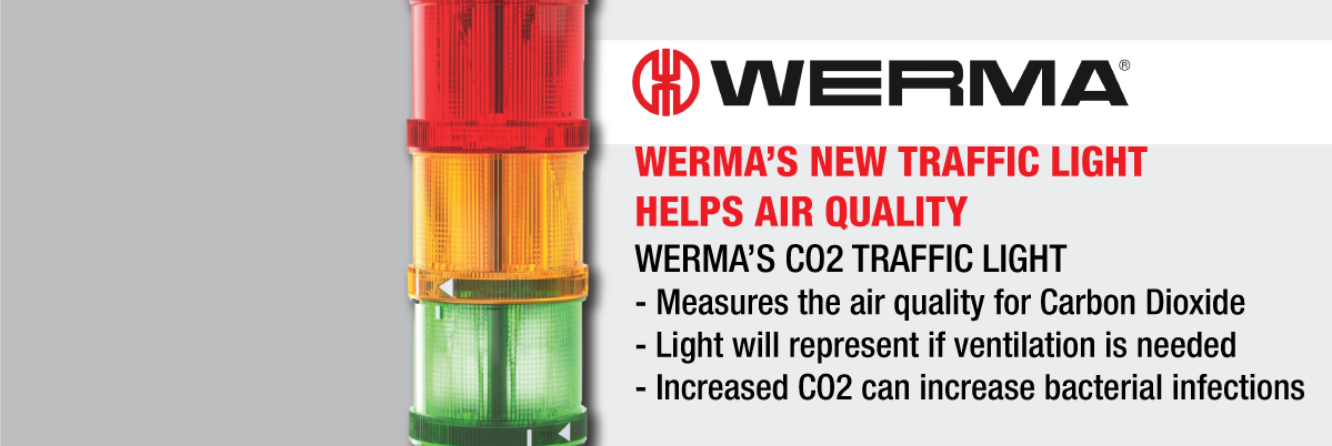 WERMA’S NEW CO2 TRAFFIC LIGHT